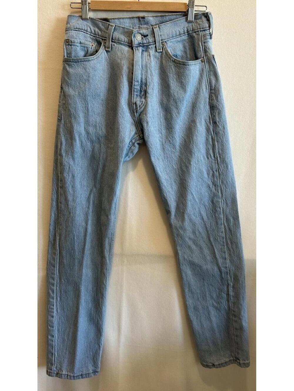 Levi's 505 Light Wash Straight Leg Jeans W30 L29